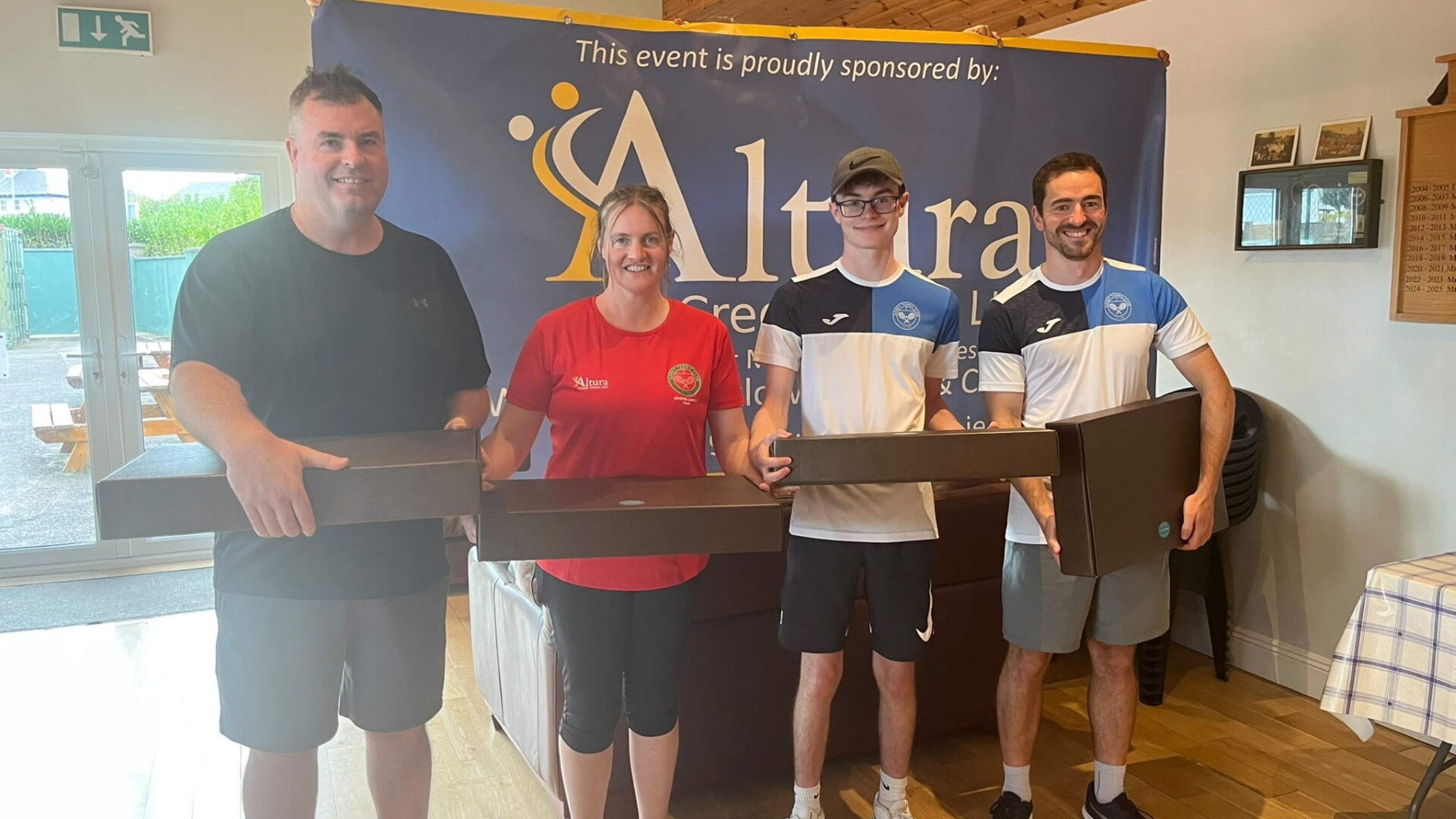 Gorey Tennis Club's annual autumn tournament won by Team Byrney
